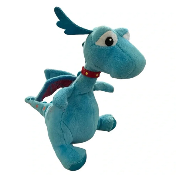 Disney Junior Doc McStuffins Stuffy Blue Dragon Plush Stuffed Animal 9" - Picture 1 of 4